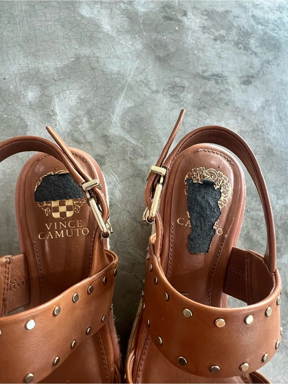 Vince Camuto Platform Wedge Sandal size 81/2, Marsa